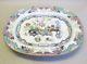 Rare 21 Ridgway Meat Platter With Well C. 1850 Chinese Gaudy Welsh Ironstone