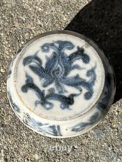 Rare Antique Ming Chinese Porcelain Lidded Box