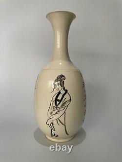 Rare Chinese porcelain Ding Kiln Vase 960-1279 Song dynasty