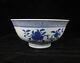 Rare Fine Antique Chinese Blue And White Hand Painting Porcelain Bowl Marked