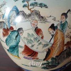 Rare antique chinese porcelain vase auction