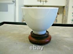 Rare blanc de chine dehua white Chinese porcelain cup Qianlong mark and period