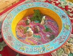 STRAITS antique chinese porcelain bowl peranakan singapore baba nyonya turtle