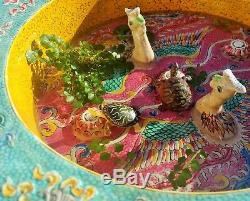 STRAITS antique chinese porcelain bowl peranakan singapore baba nyonya turtle