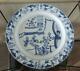Scarce Chinese Kangxi Period Porcelain Blue And White Charger / Large Plate 1662
