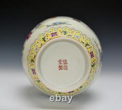 Superb 19th c. Chinese Qing Daoguang Famille Rose Boys Playing Porcelain Vase