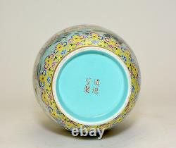 Superb 19th c. Chinese Qing Famille Rose 100 Boy Dragon Boat Porcelain Vase