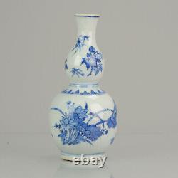 Top Quality Chinese Porcelain 17th C Transitional Double Gourd Vase China